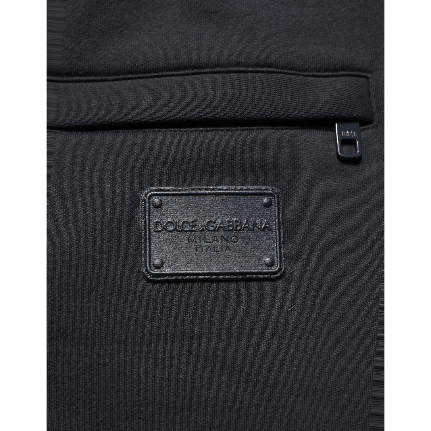 Black Drawstring Viscose Jogger Men Sweatpants Pants