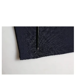 Dark Blue Drawstring Nylon Jogger Sweatpants Pants