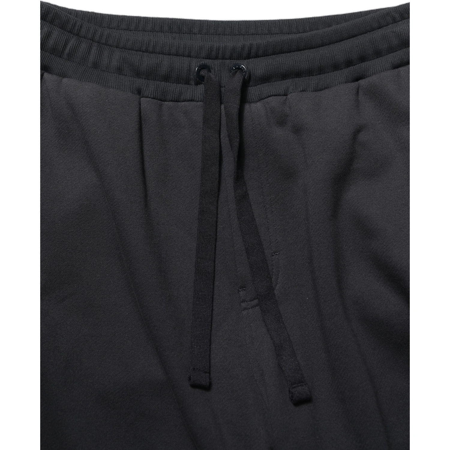 Black Drawstring Viscose Jogger Men Sweatpants Pants