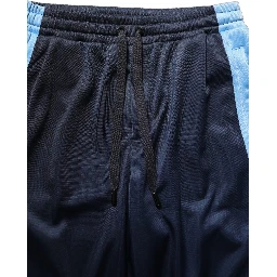 Blue White Drawstring Jogger Sweatpants Pants