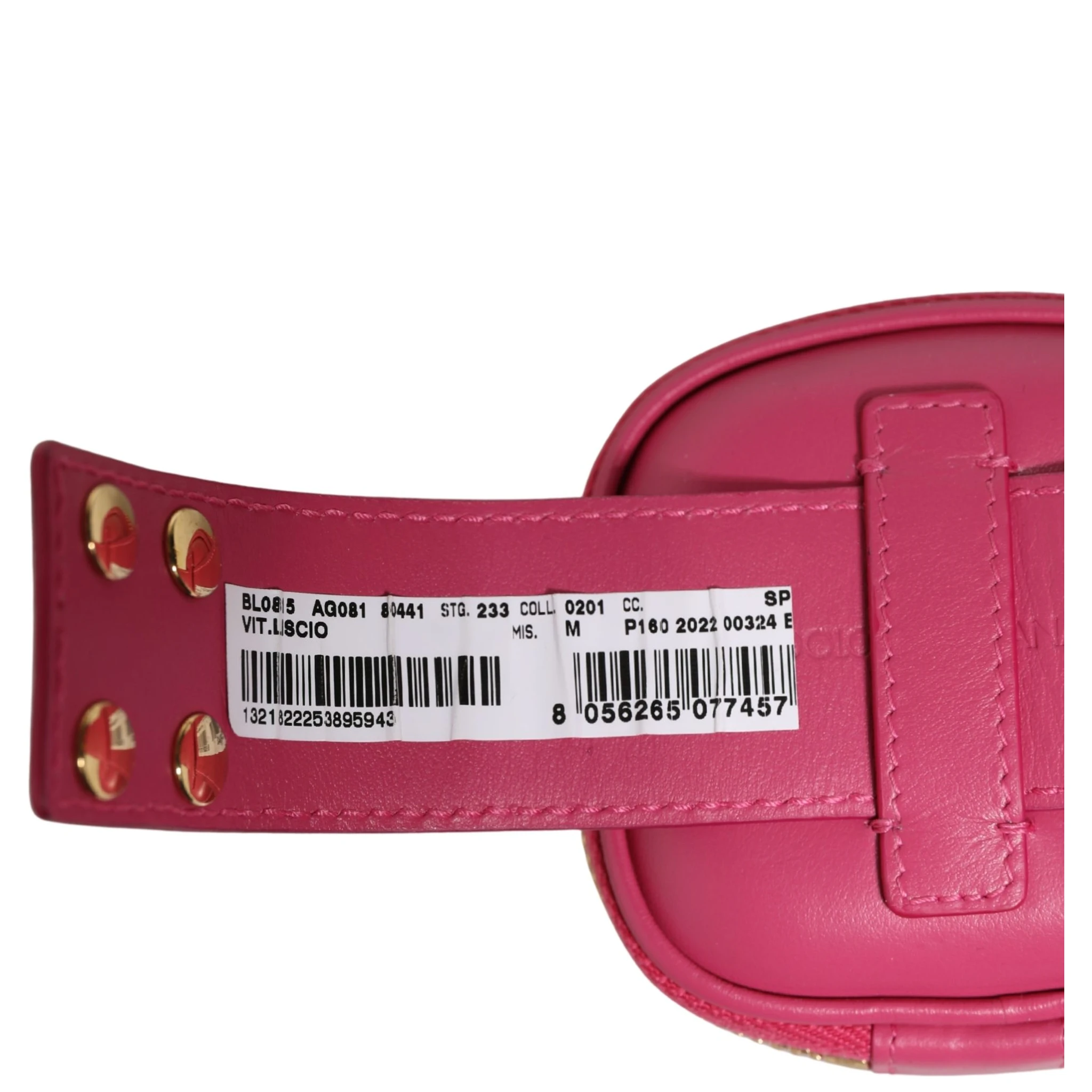 Pink Calf Leather DG Logo MULTIFUNCTIONAL KIT Borse Bag