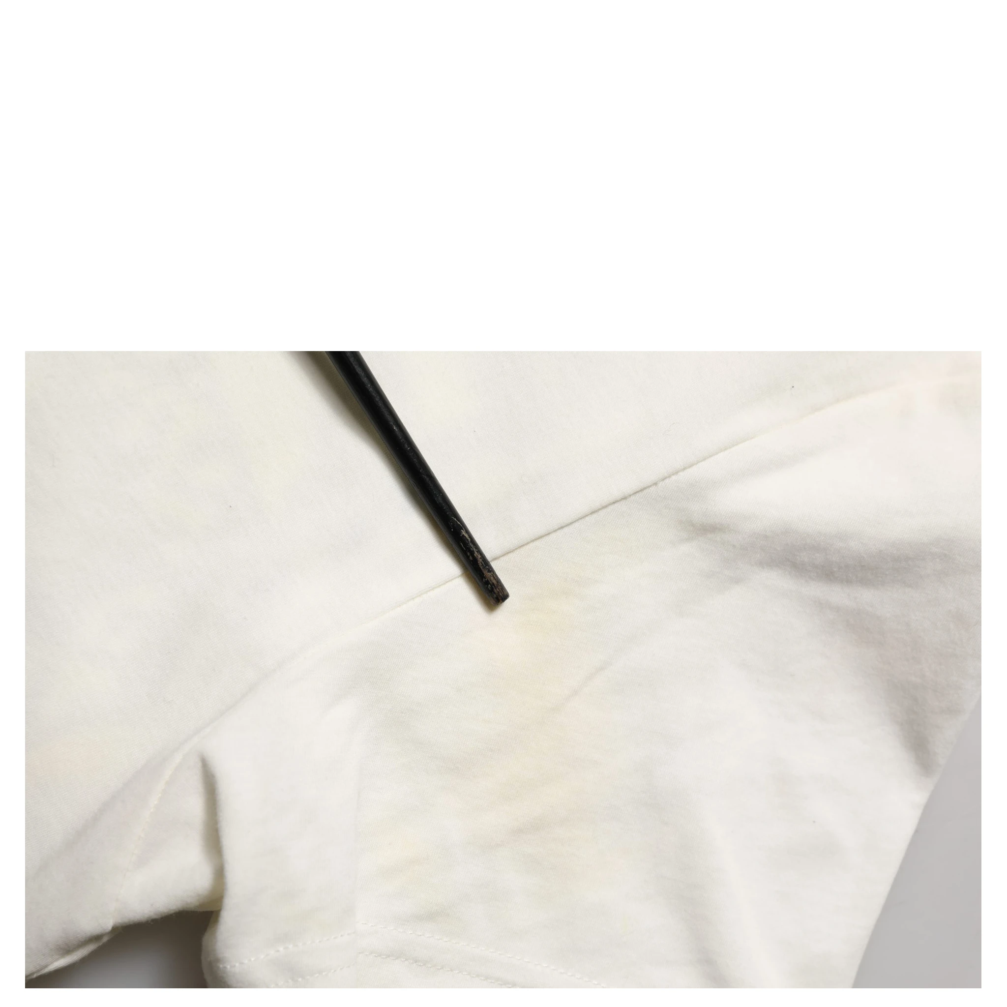 White Cotton Logo Bandana Print Men T-shirt