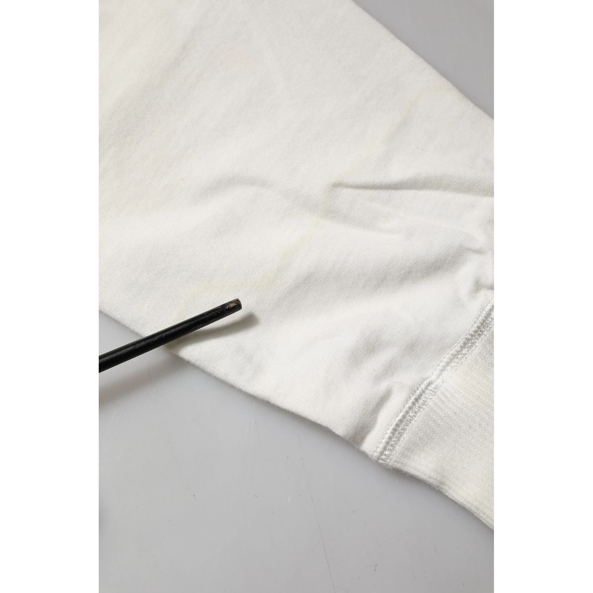 White Cotton Hooded Sweatshirt Sweater