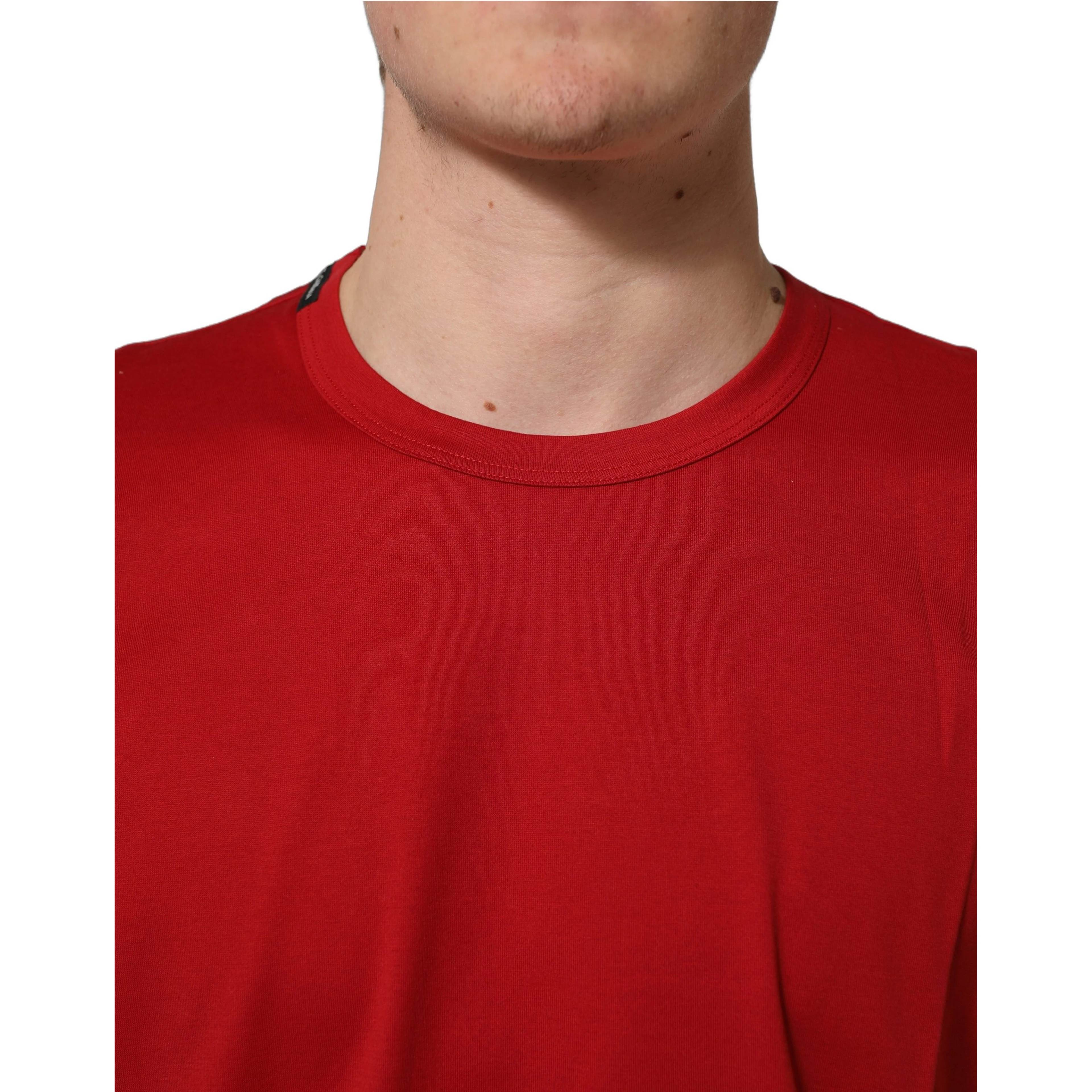 Red Goodluck 2023 Cotton Crew Neck T-shirt