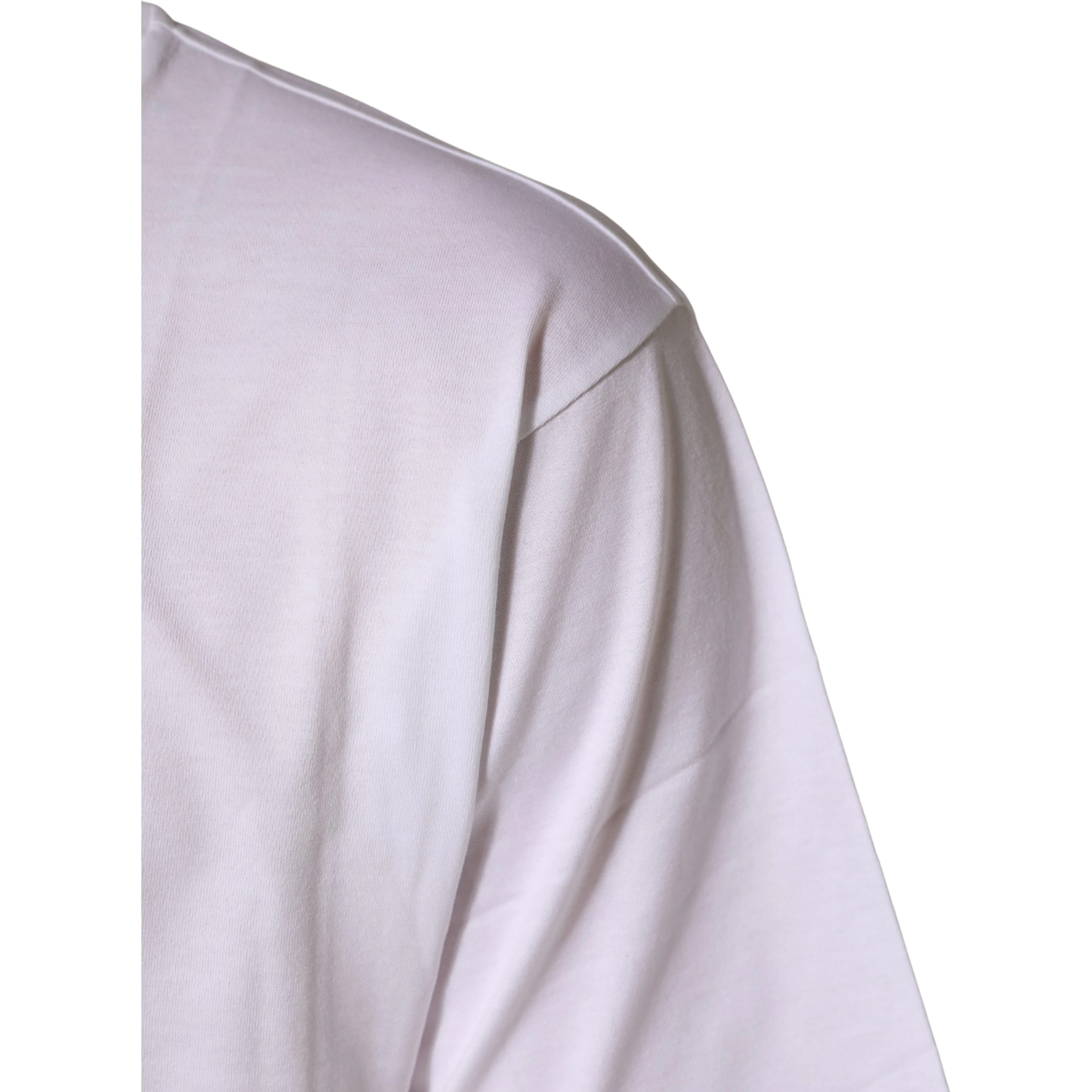White Metal DG Logo Cotton Short Sleeves T-shirt