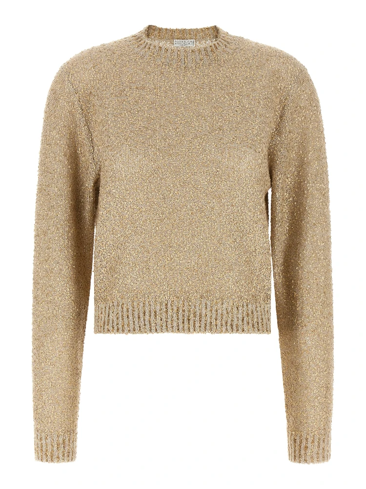 Gold Linen Cardigan