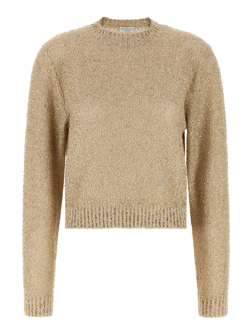 Gold Linen Cardigan