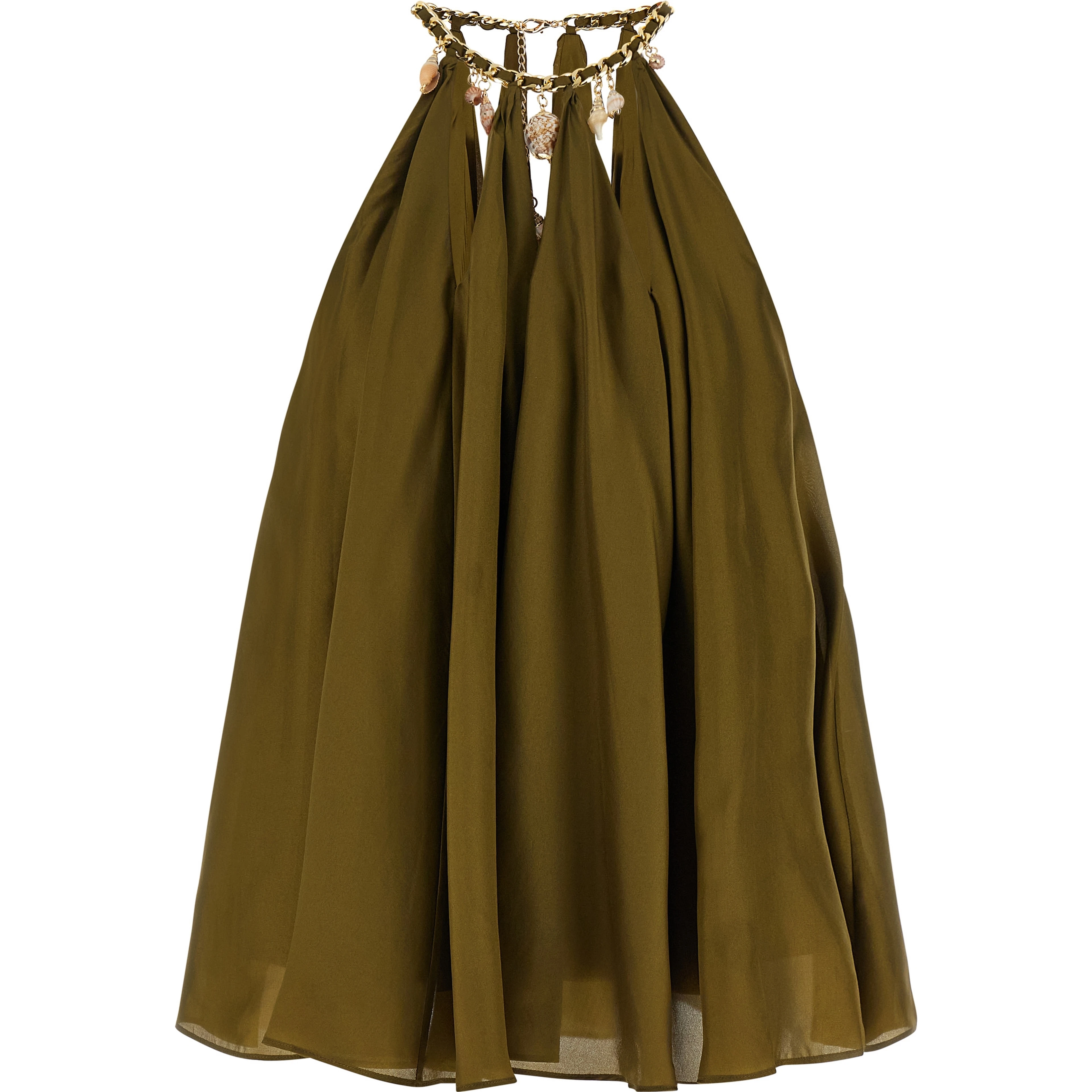 Bicolor Silk Blouse