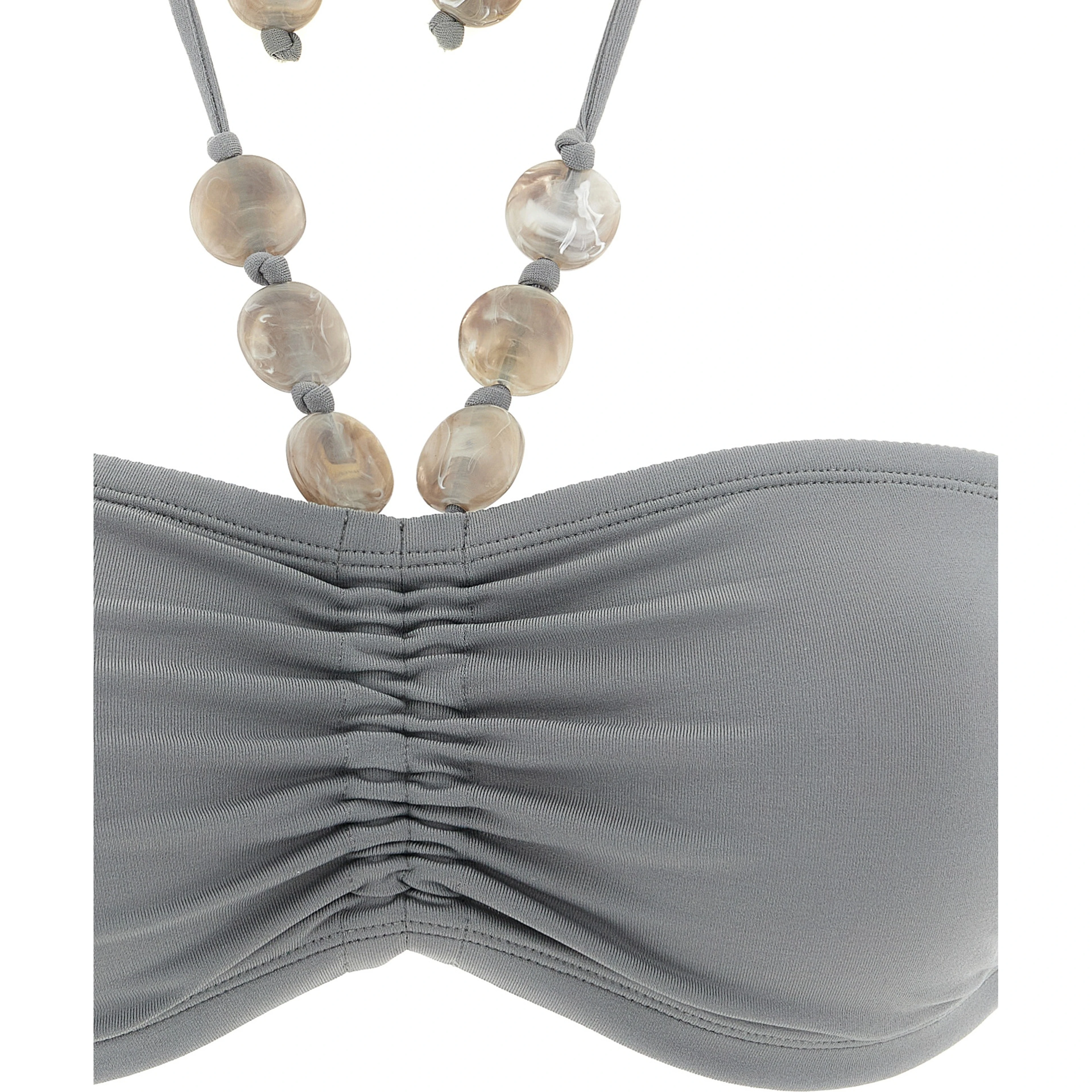 Gray Polyamide Bikini