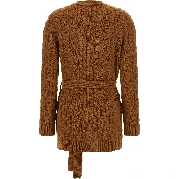 Brown Cashmere Cardigan