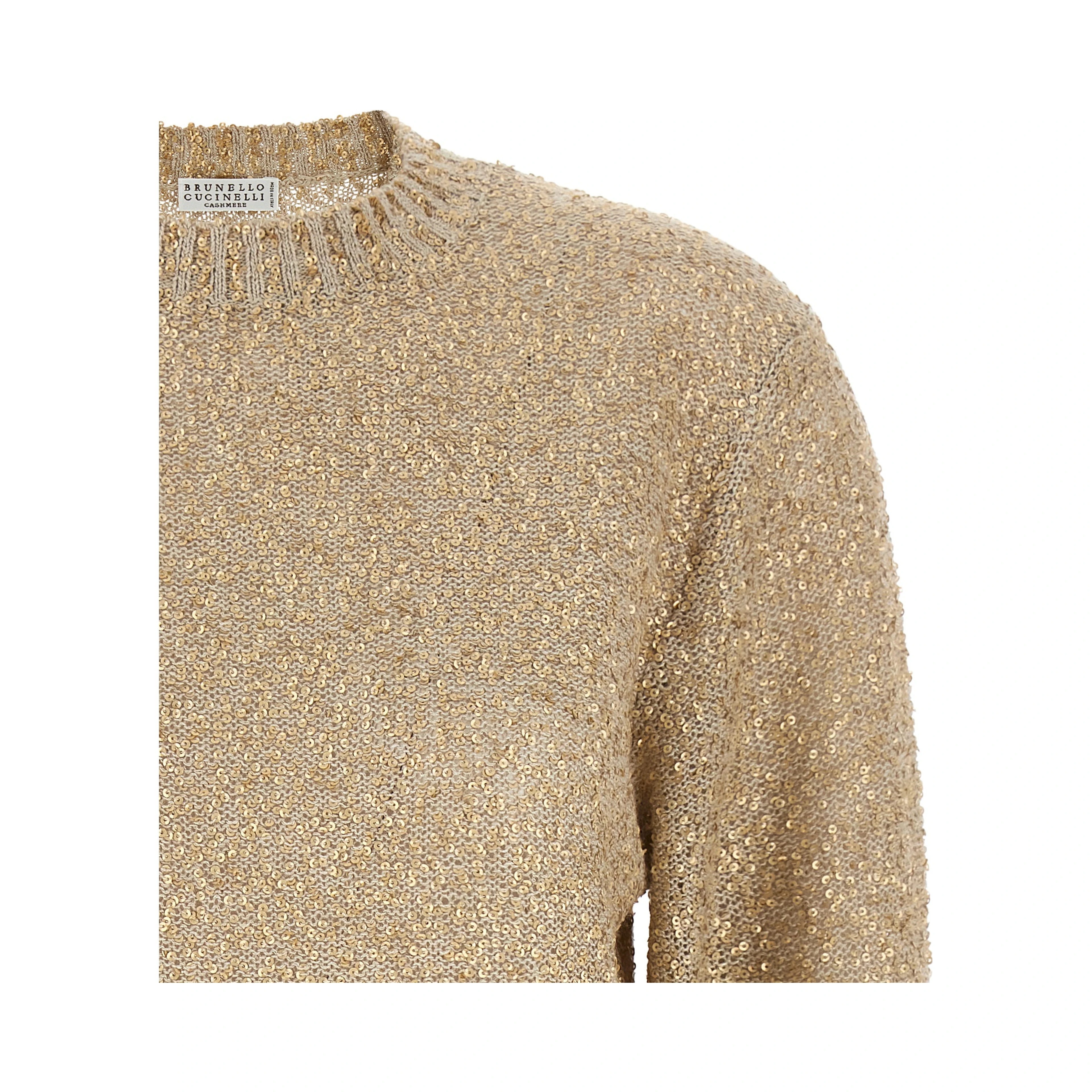 Gold Linen Cardigan