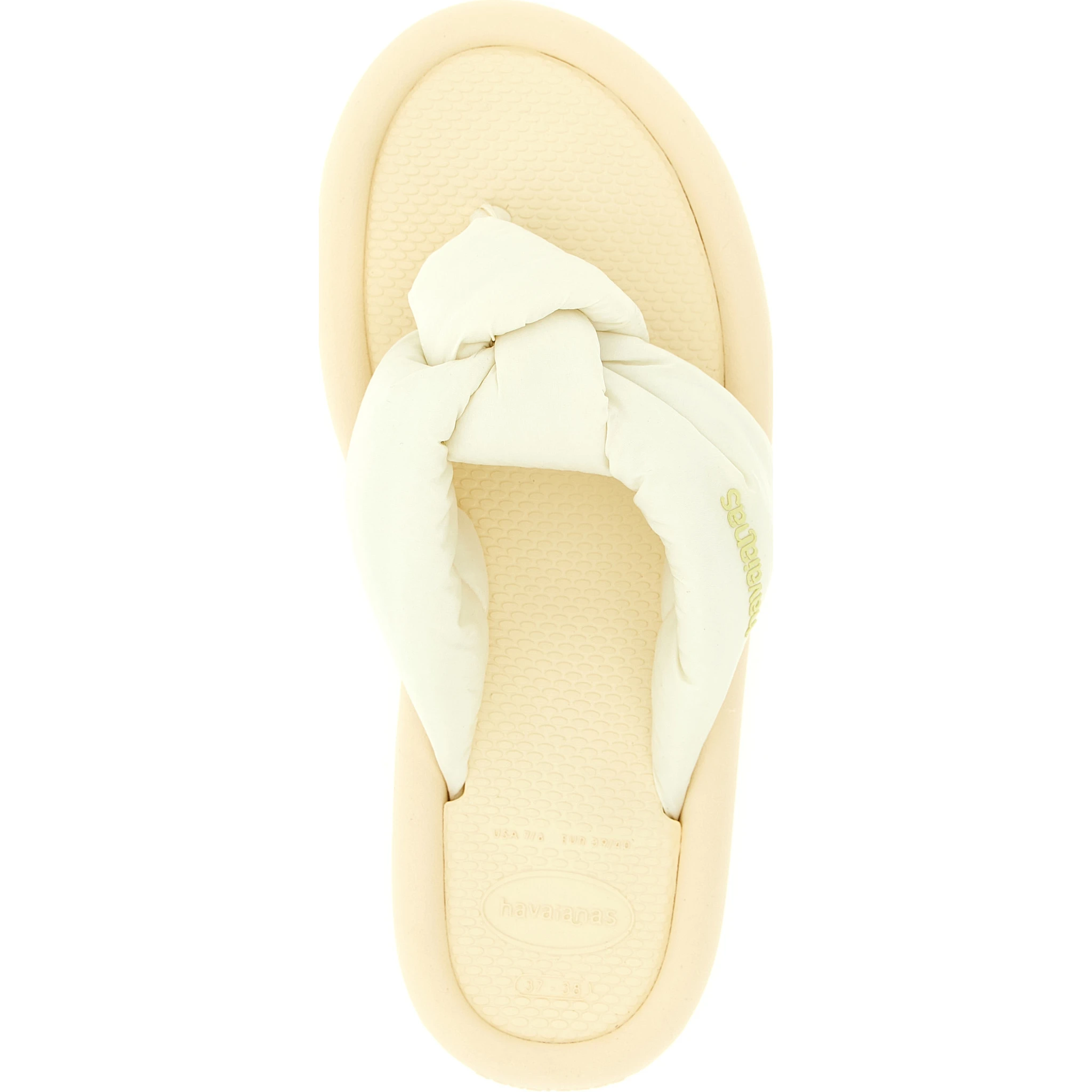 Beige Rubber Slides