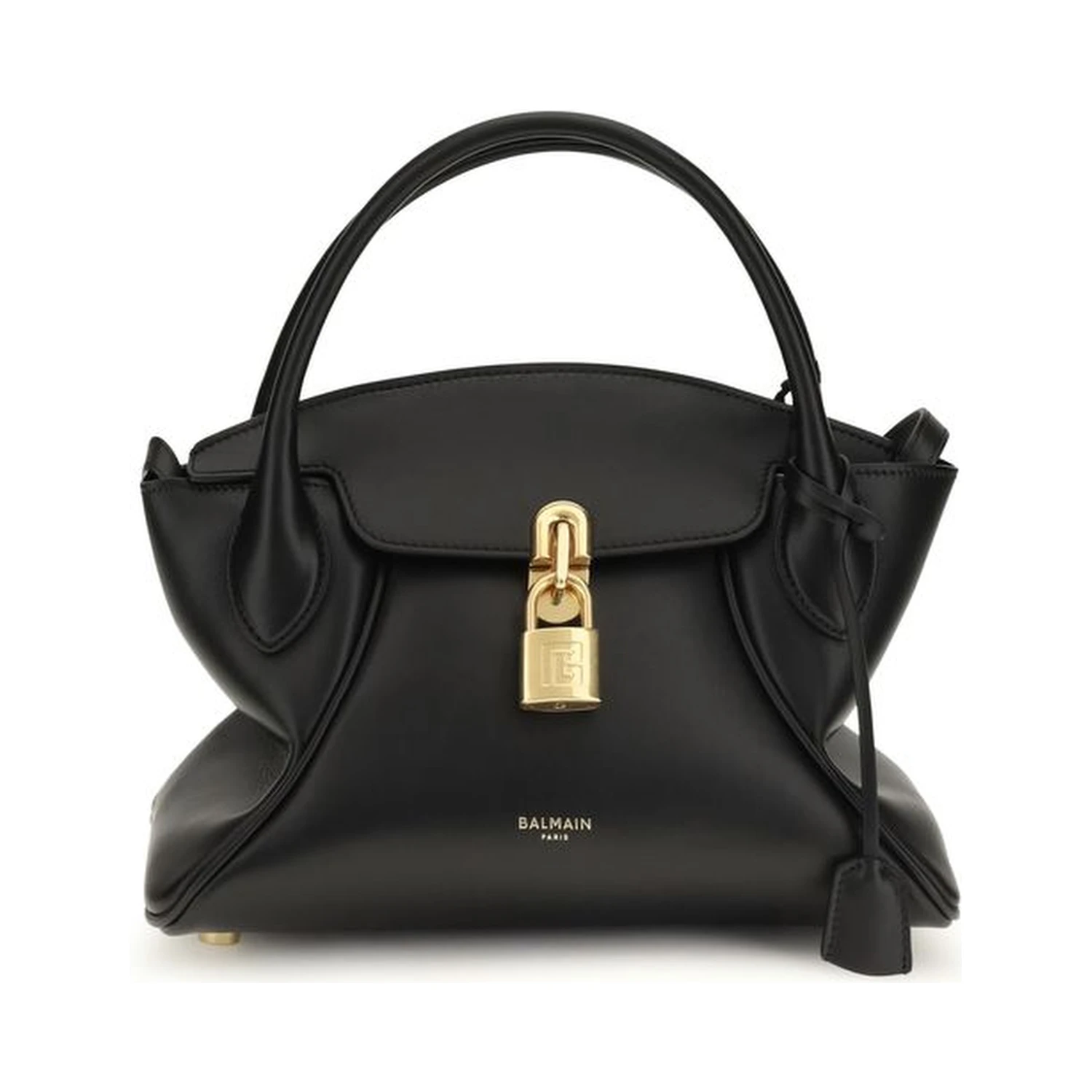 Black Calf Leather Bos Taurus Shoulder Bag