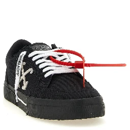 Bicolor Cotton Low Top Sneakers