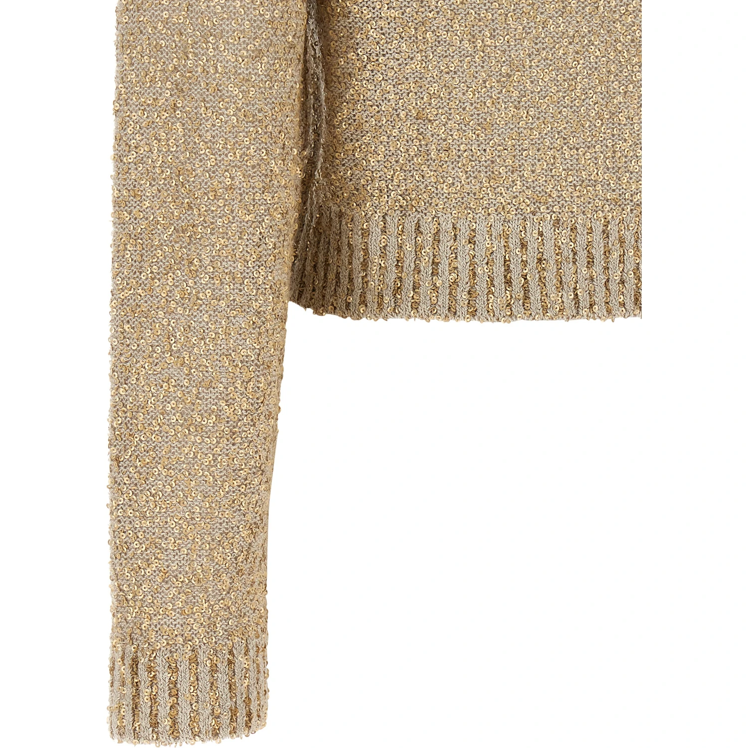 Gold Linen Cardigan
