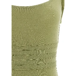 Bicolor Polyamide One-Piece Swimsuit