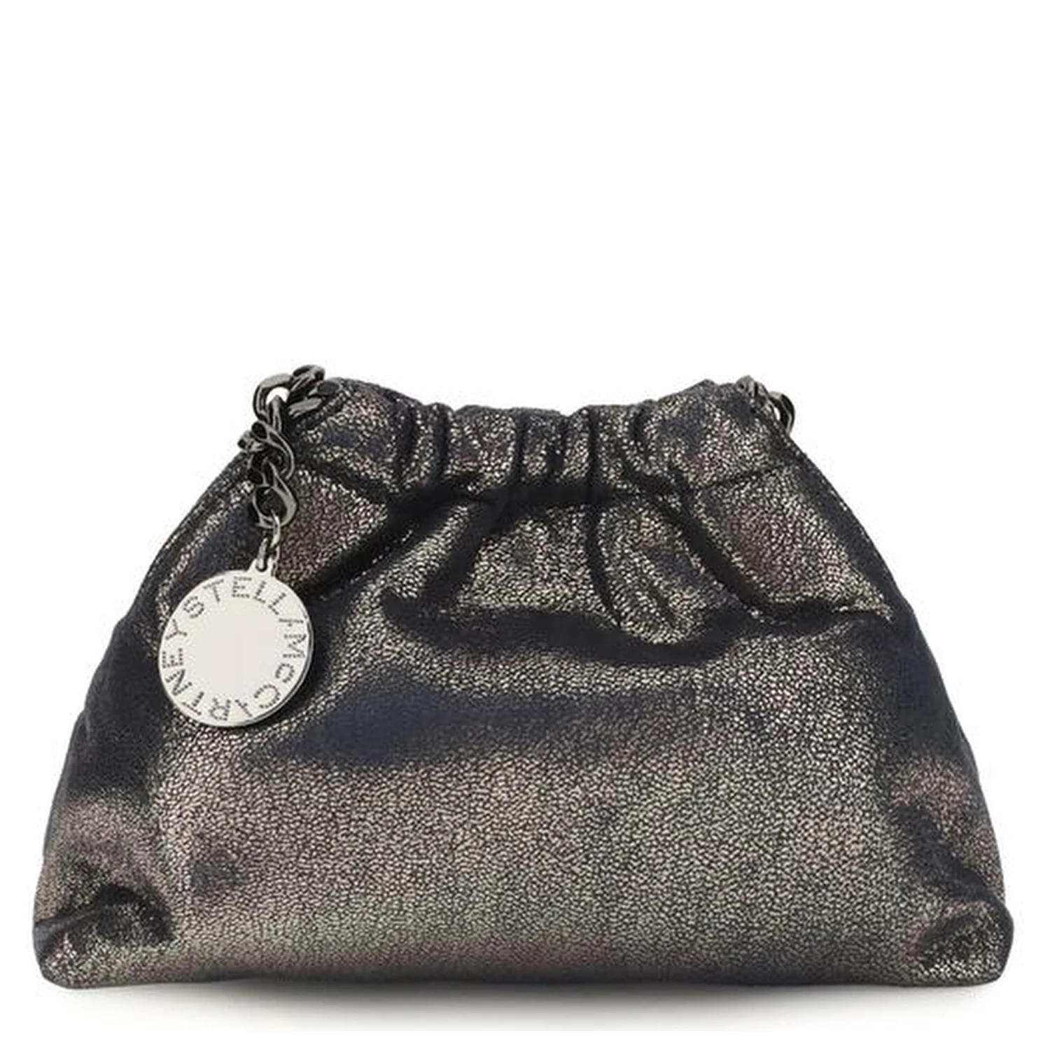 Blue Polyester Shoulder Bag