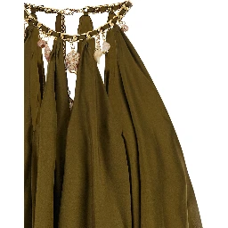 بلوزة حريرية ثنائية اللون