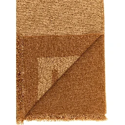 Brown Virgin Wool Foulard