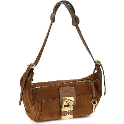 Brown Calf Leather Bos Taurus Shoulder Bag