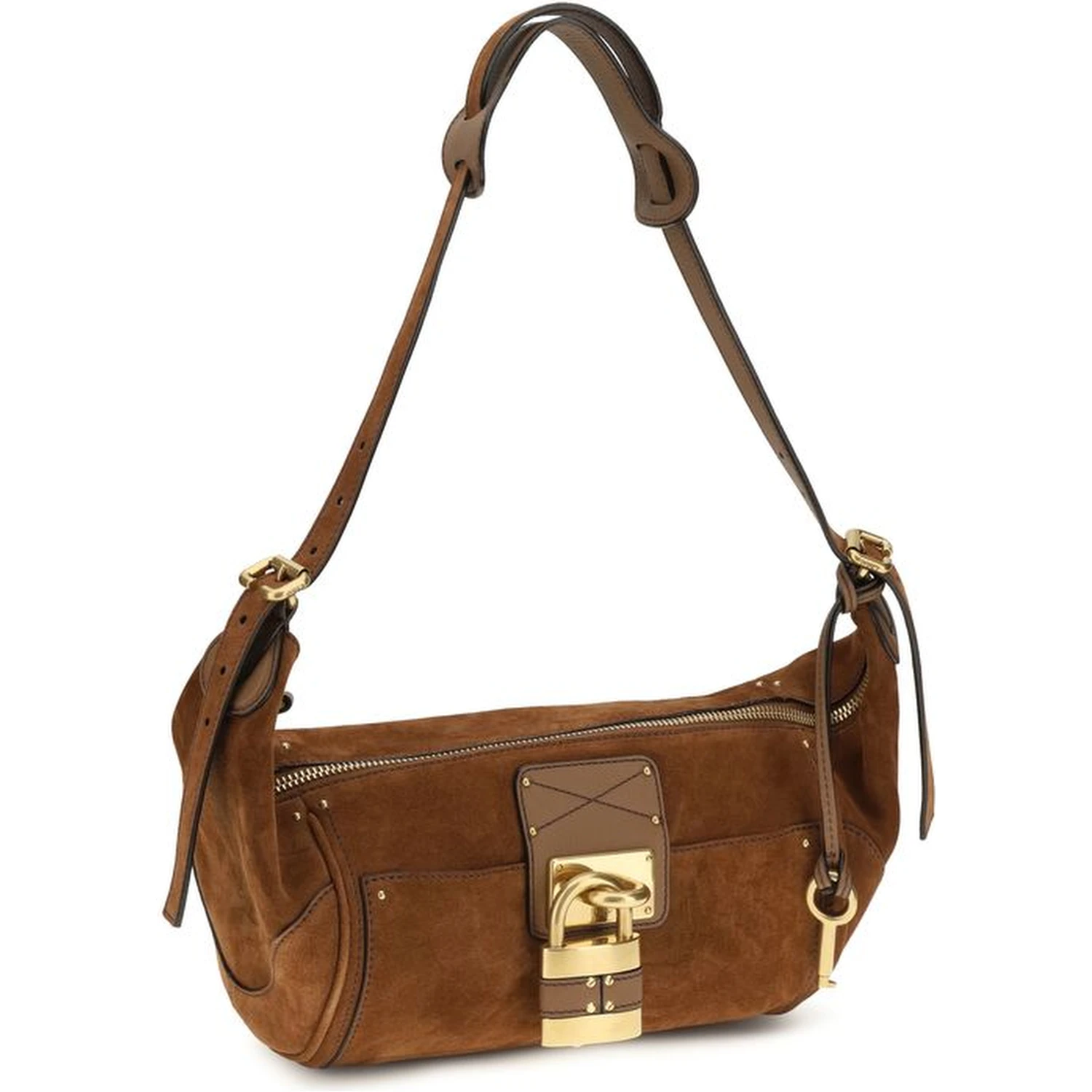Brown Calf Leather Bos Taurus Shoulder Bag
