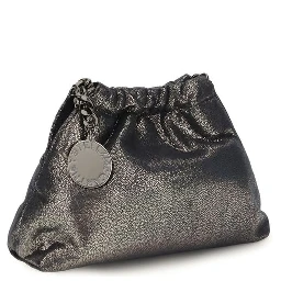 Blue Polyester Shoulder Bag