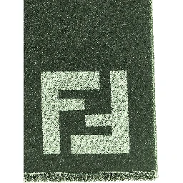 Black Virgin Wool Scarf