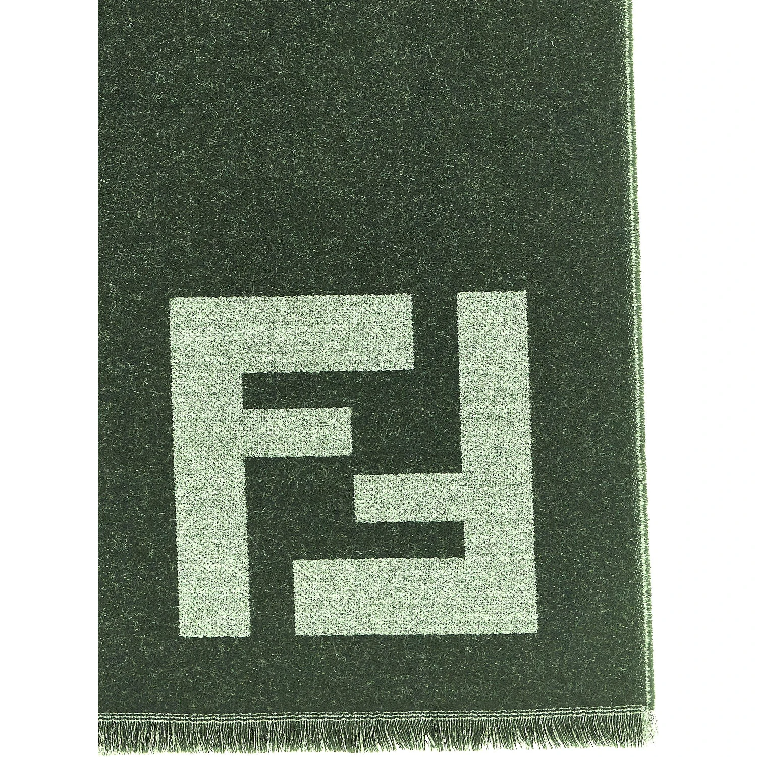 Black Virgin Wool Scarf