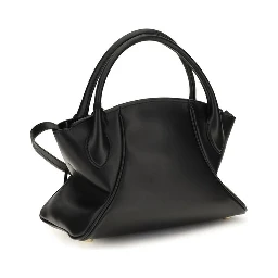 Black Calf Leather Bos Taurus Shoulder Bag