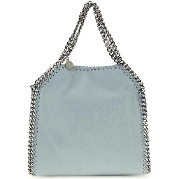 Blue Polyester Handbag