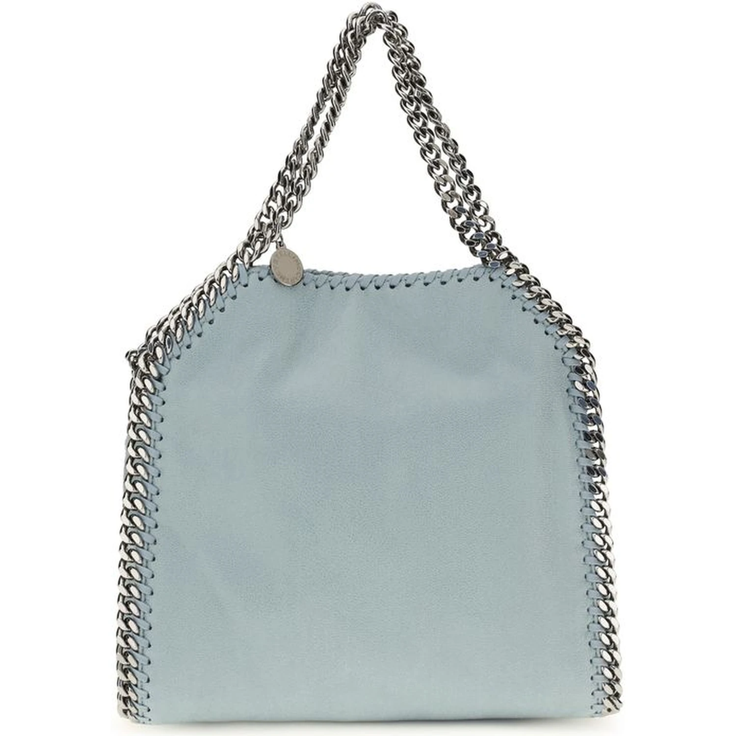 Blue Polyester Handbag
