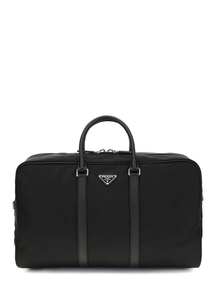 Black Recycled Polyamide Luggage And Travel