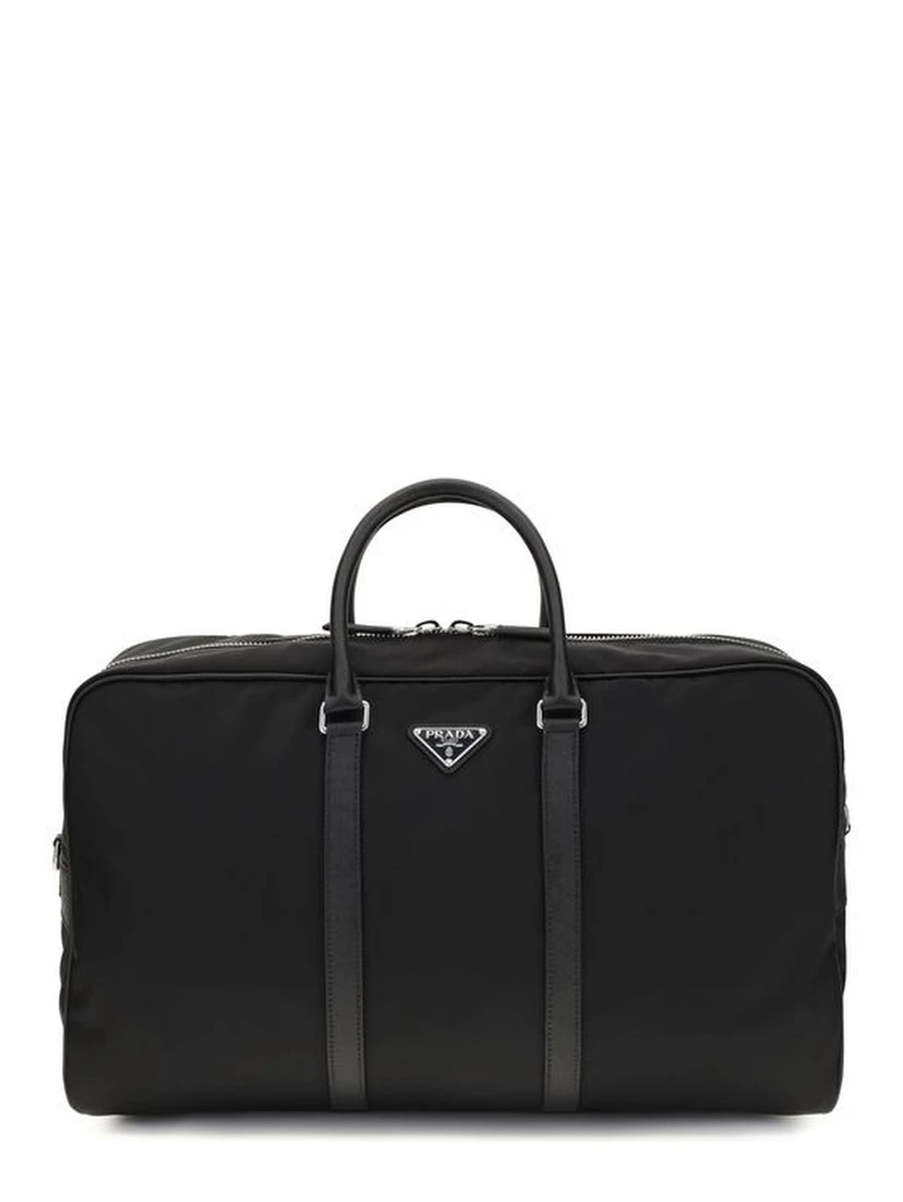Black Recycled Polyamide Luggage And Travel