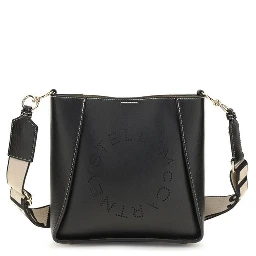 Black Polyethylene Shoulder Bag