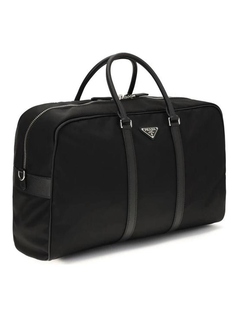 Black Recycled Polyamide Luggage And Travel