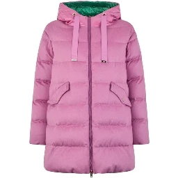 Multicolor Cashmere Full-Length Jacket