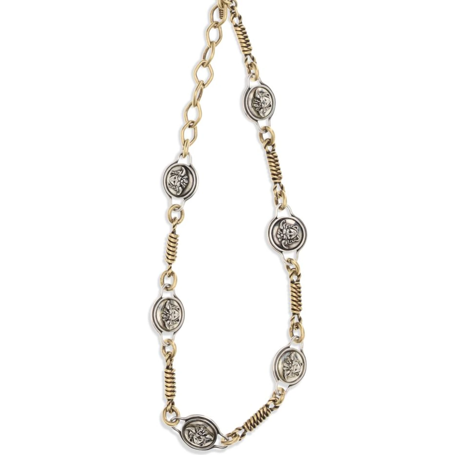 Silver Brass Necklace