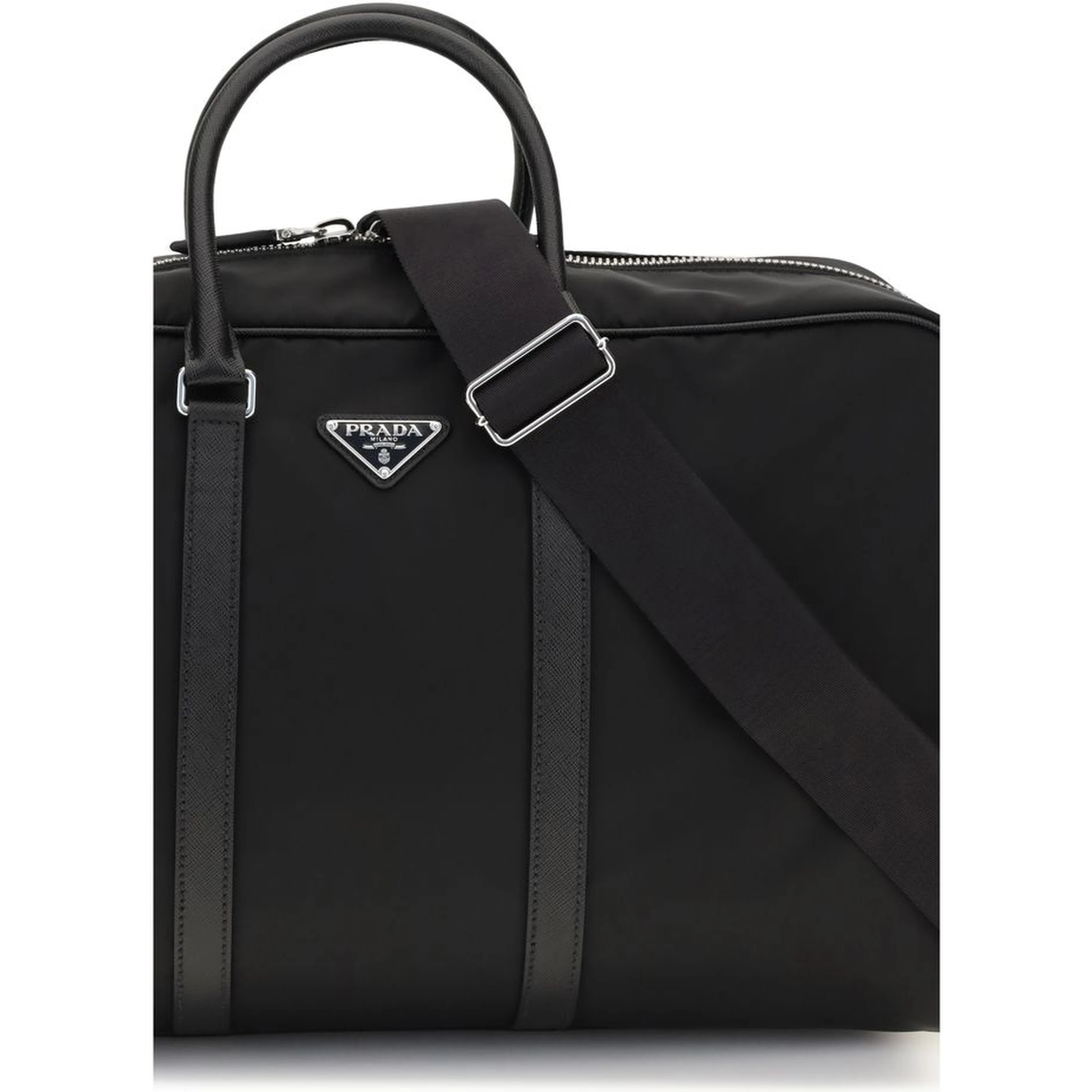Black Recycled Polyamide Luggage And Travel