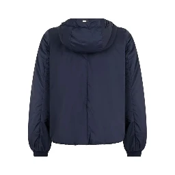 Blue Polyamide Shell Jacket