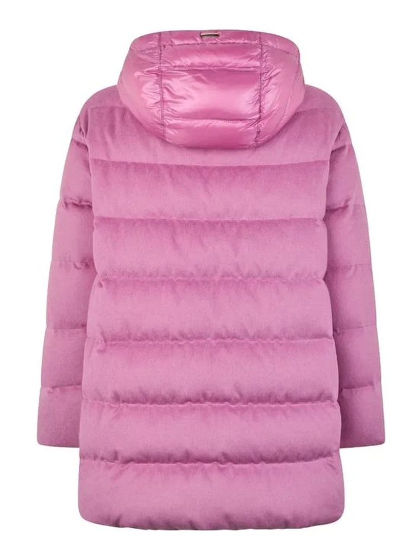 Multicolor Cashmere Full-Length Jacket