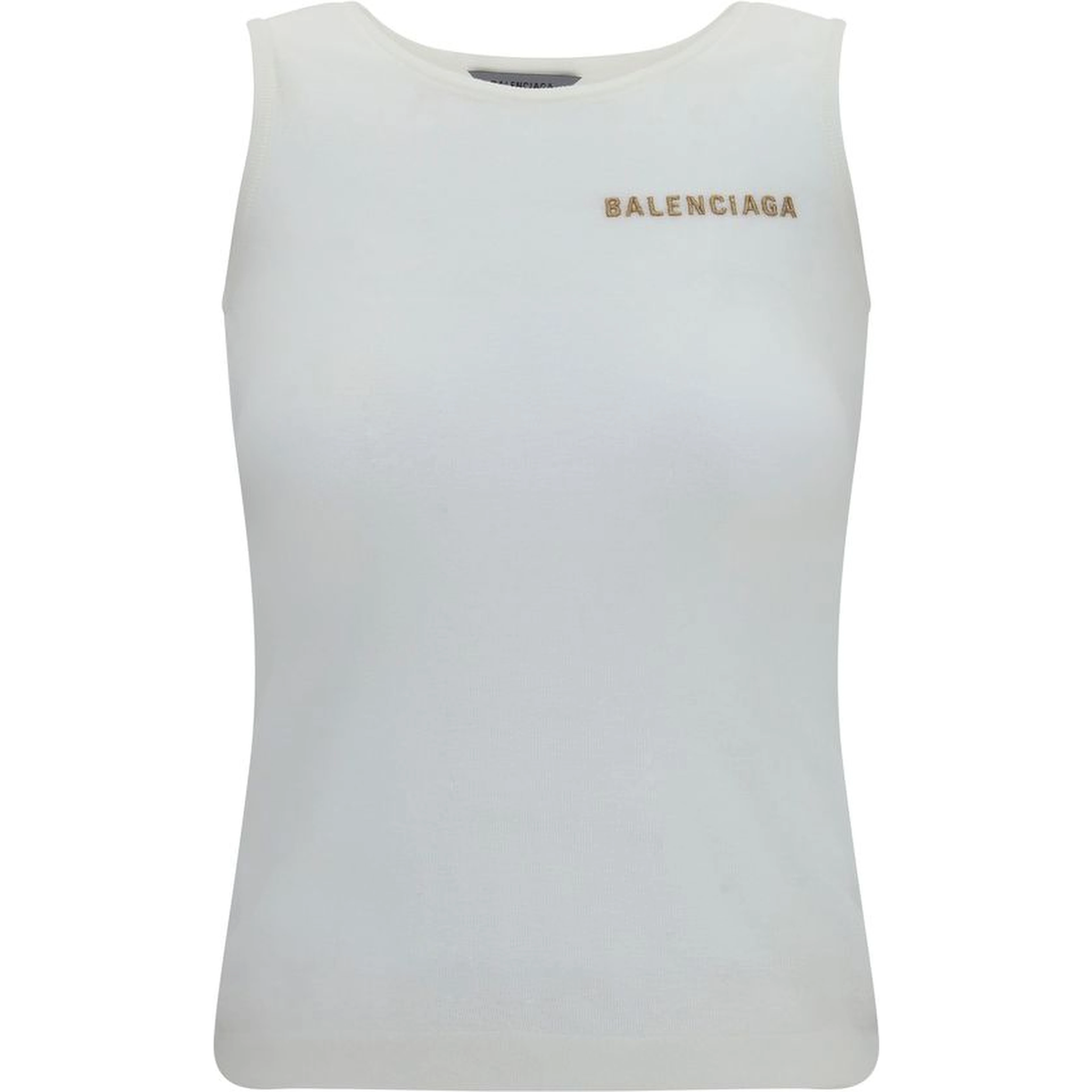 White Cotton Tank Tops