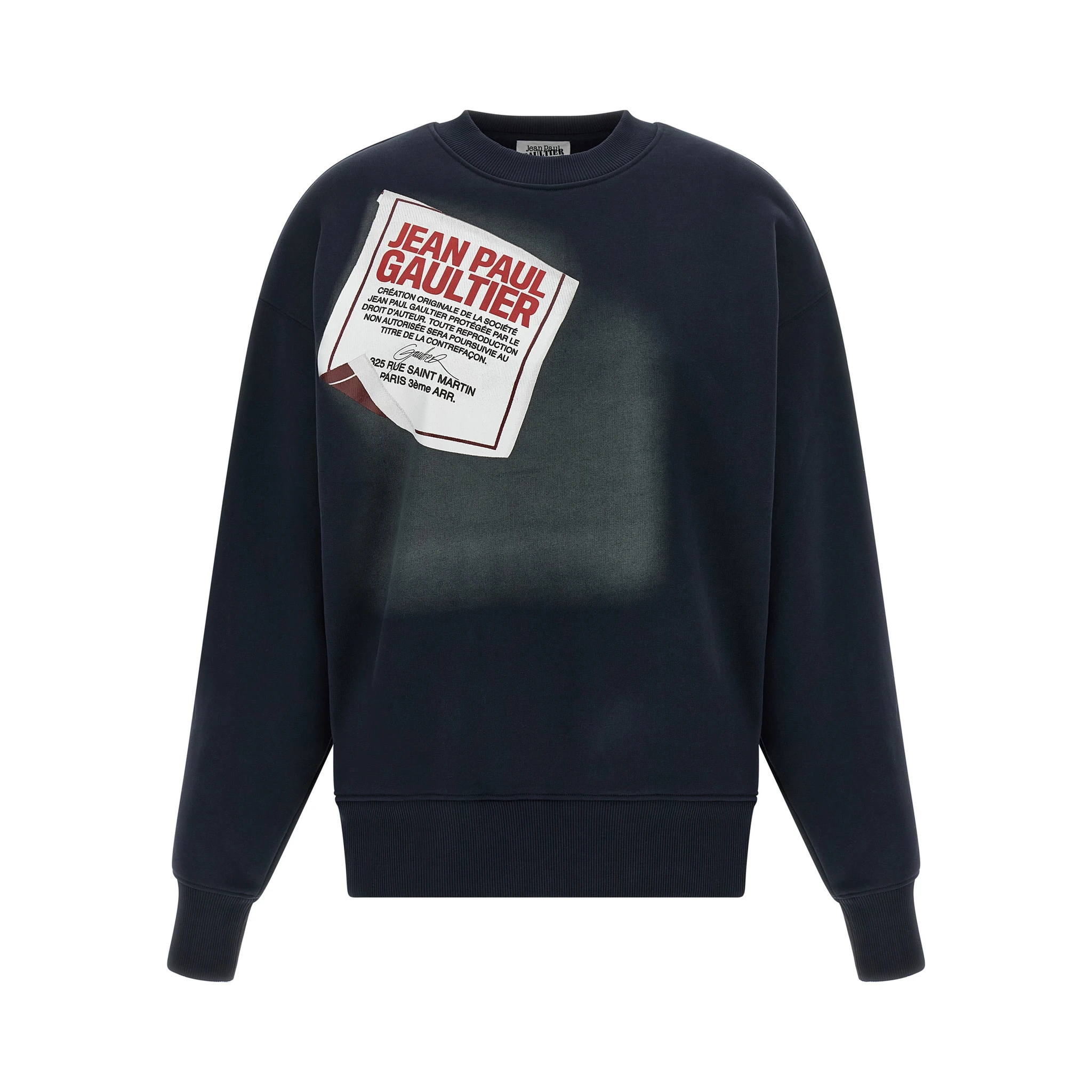 Blue Cotton Sweatshirt