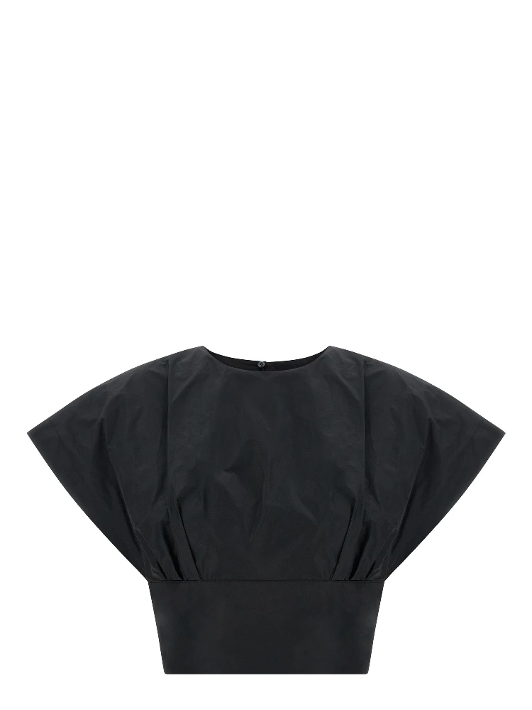 Black Polyester Blouse