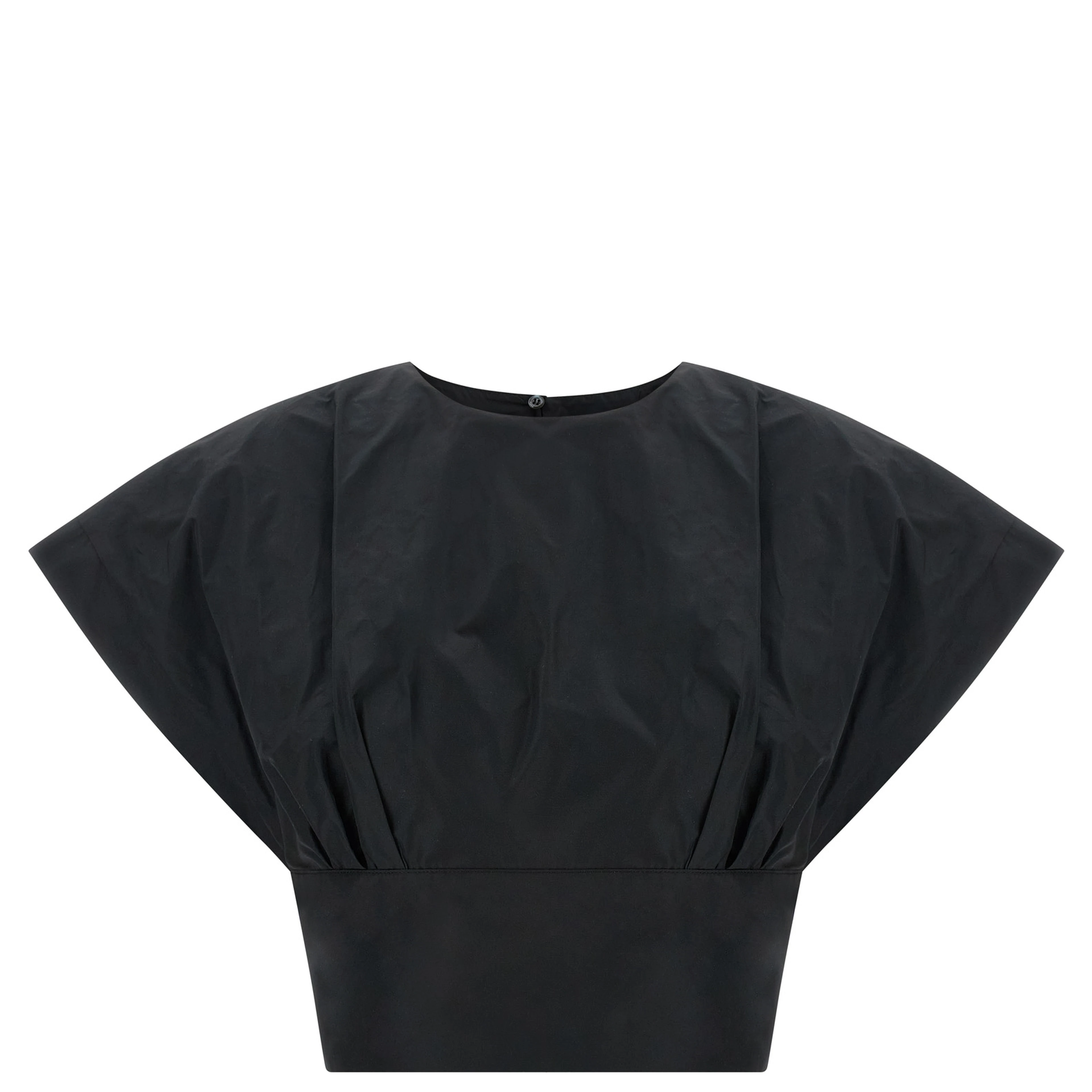 Black Polyester Blouse