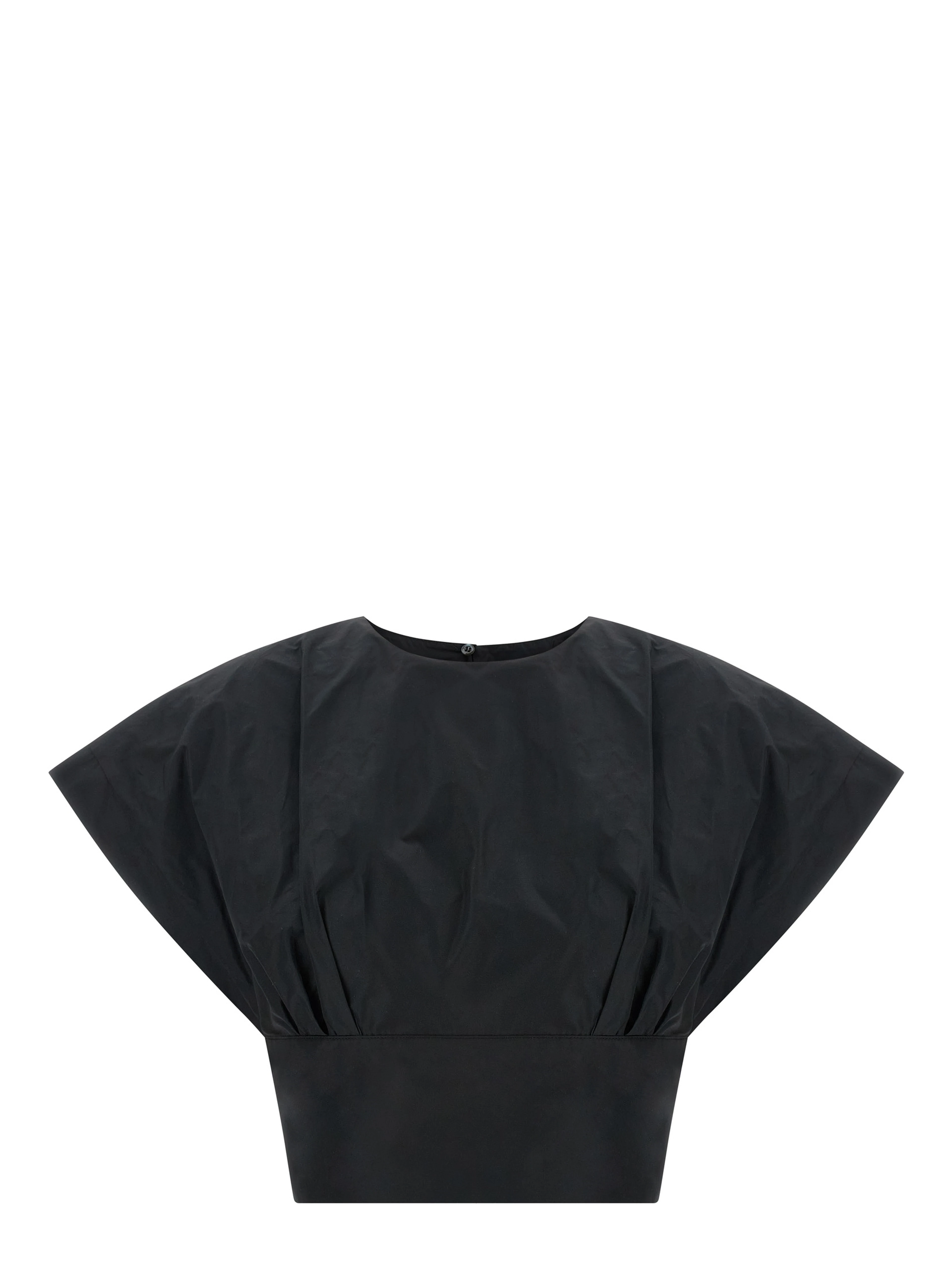 Black Polyester Blouse