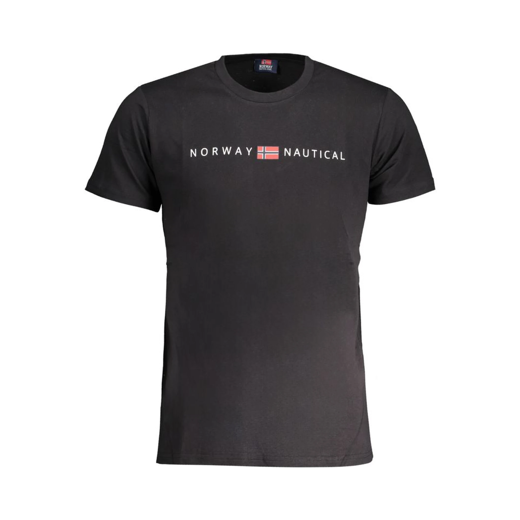 Black Cotton Mens T-Shirt