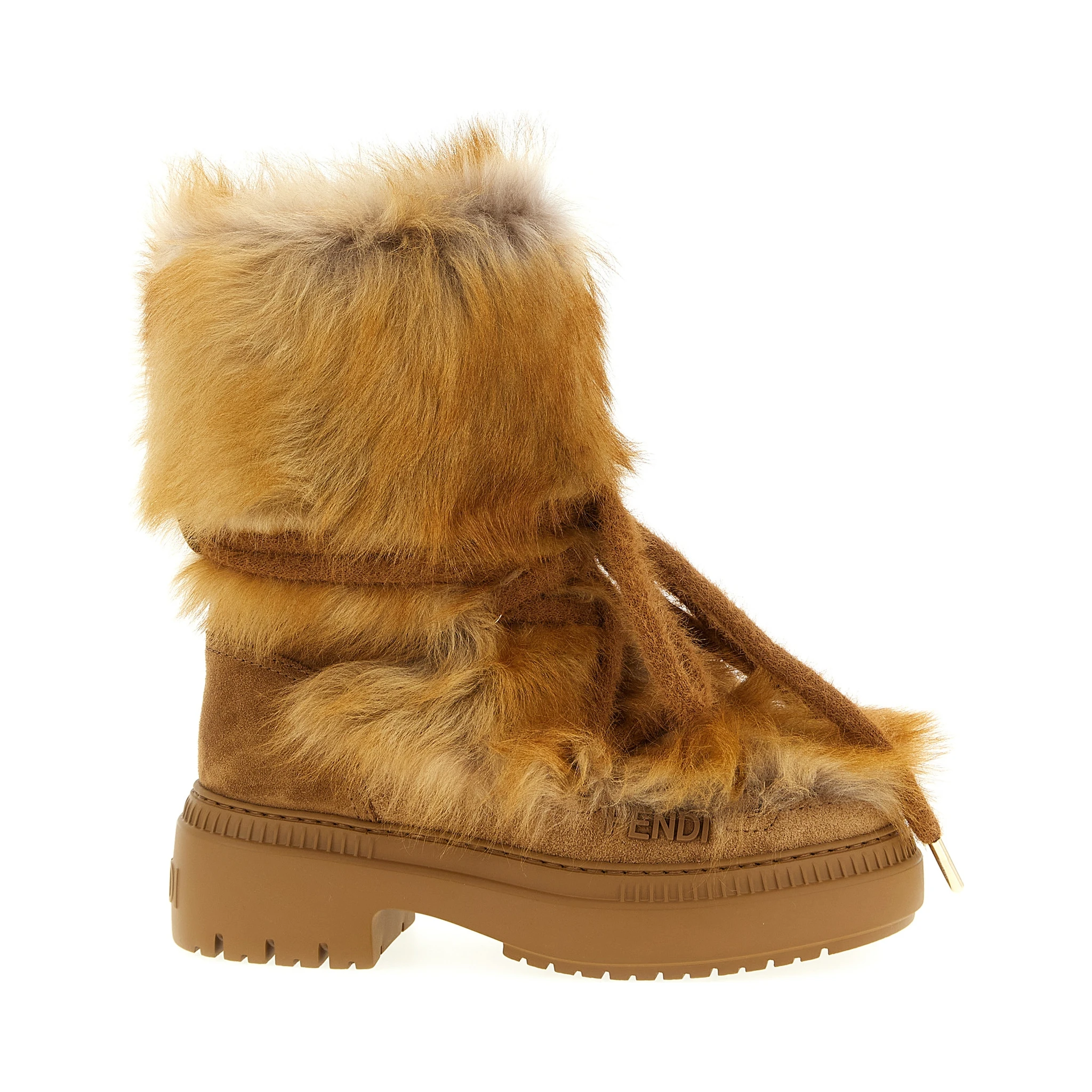 Multicolor Calfskin Flat Boots