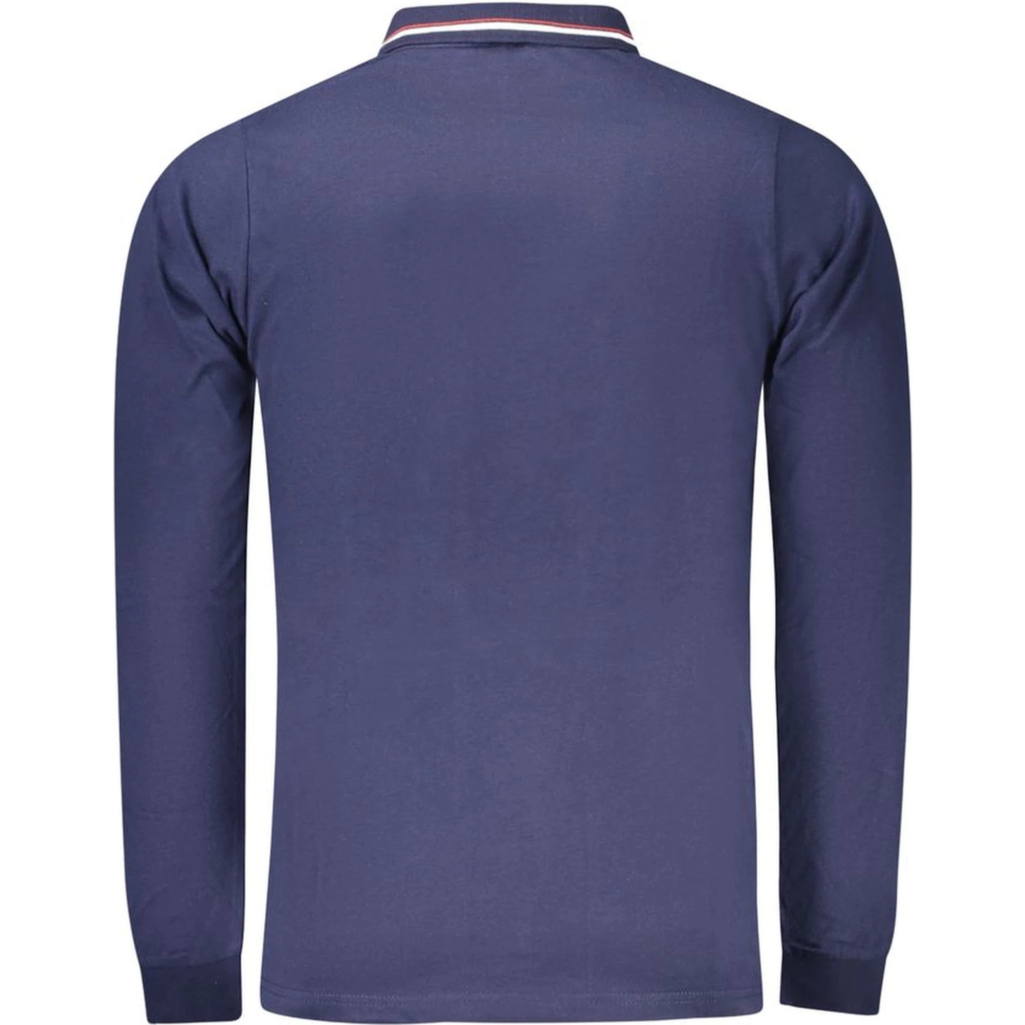 Blue Cotton Men's Polo