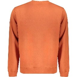Brown Cotton Men's Sweatshirt