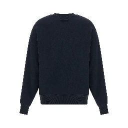 Blue Cotton Sweatshirt